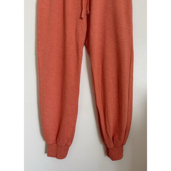 Orange Amuse Society High Waisted Cotton Jogger Sweatpants M - Picture 3 of 6
